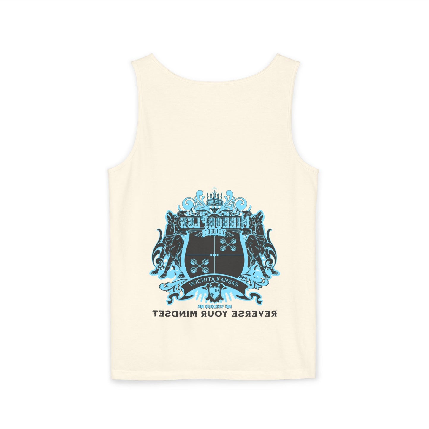 Unisex Tank Top - 'Reverse Your Mindset' Motivational Graphic Tee