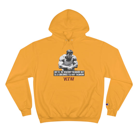 Motivational Champion Hoodie - 'WIN' Quote | Fitness Apparel