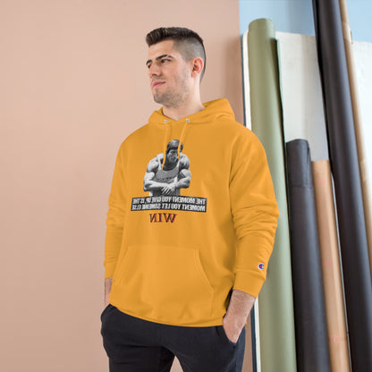 Motivational Champion Hoodie - 'WIN' Quote | Fitness Apparel